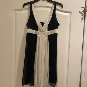 Black and White Dress